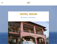 Tablet Screenshot of hotelismini.gr